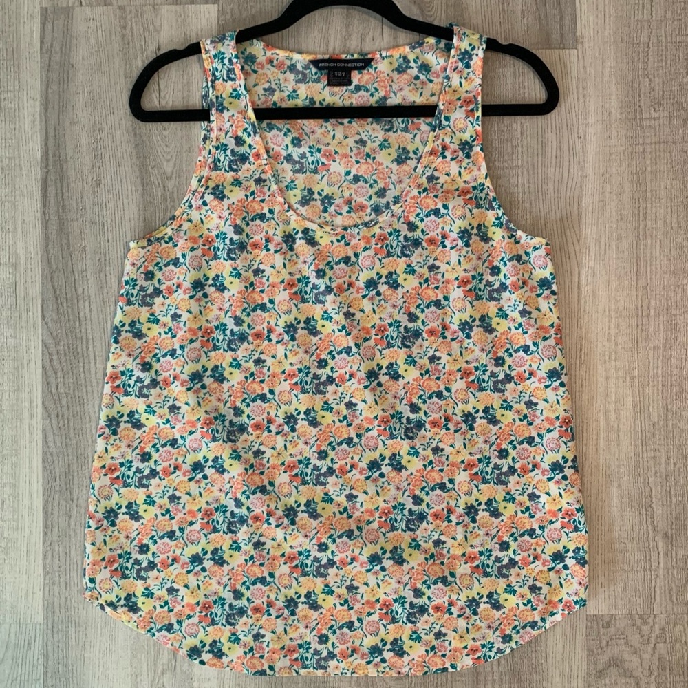 French Connection Floral Tank